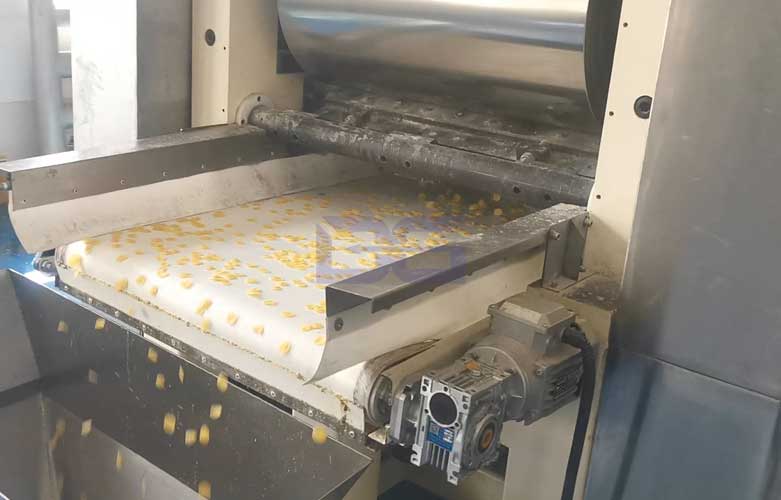 德固機械早餐穀物玉米片生產線客戶現場